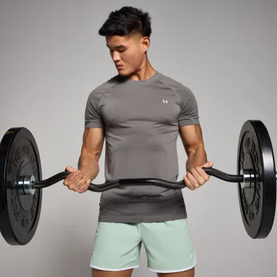 MP Men's Tempo Seamless T-shirt - Rock - L Image 6
