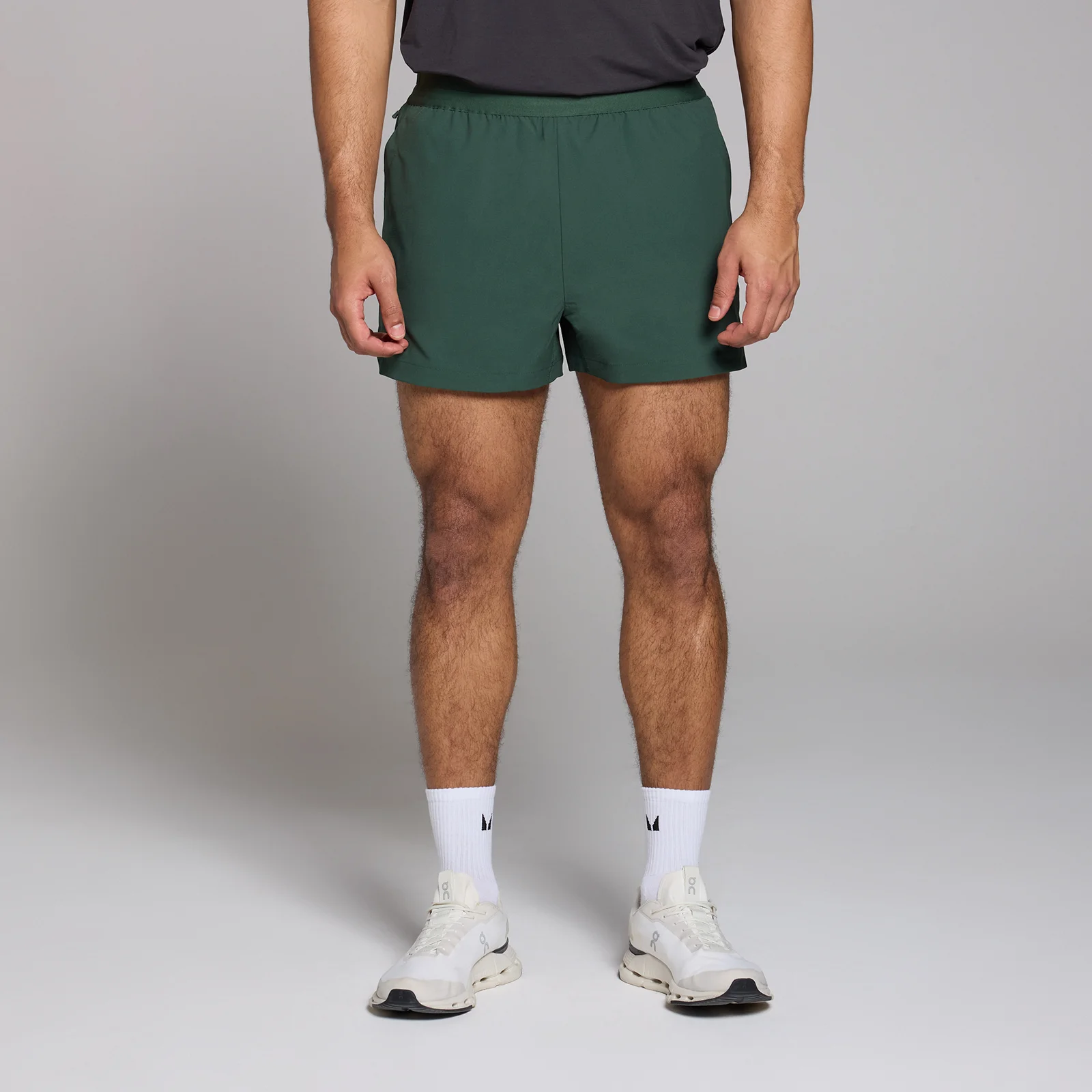 MP Men's Tempo Graphic 3" Shorts - Deep Green - S Image 1