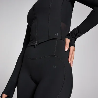 MP Women's Tempo Studio Cropped Jacket - Black - S Image 6