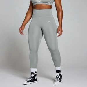 MP Women's Origin Graphic Training Leggings - Fossil Grey - Size XS