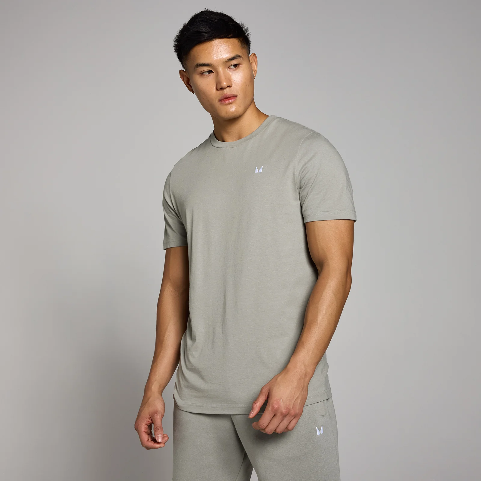 MP Men's Rest Day Short Sleeve T-Shirt - Concrete - S Image 1