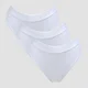MP Women's Mid Rise Bikini Brief (3 Pack) - White