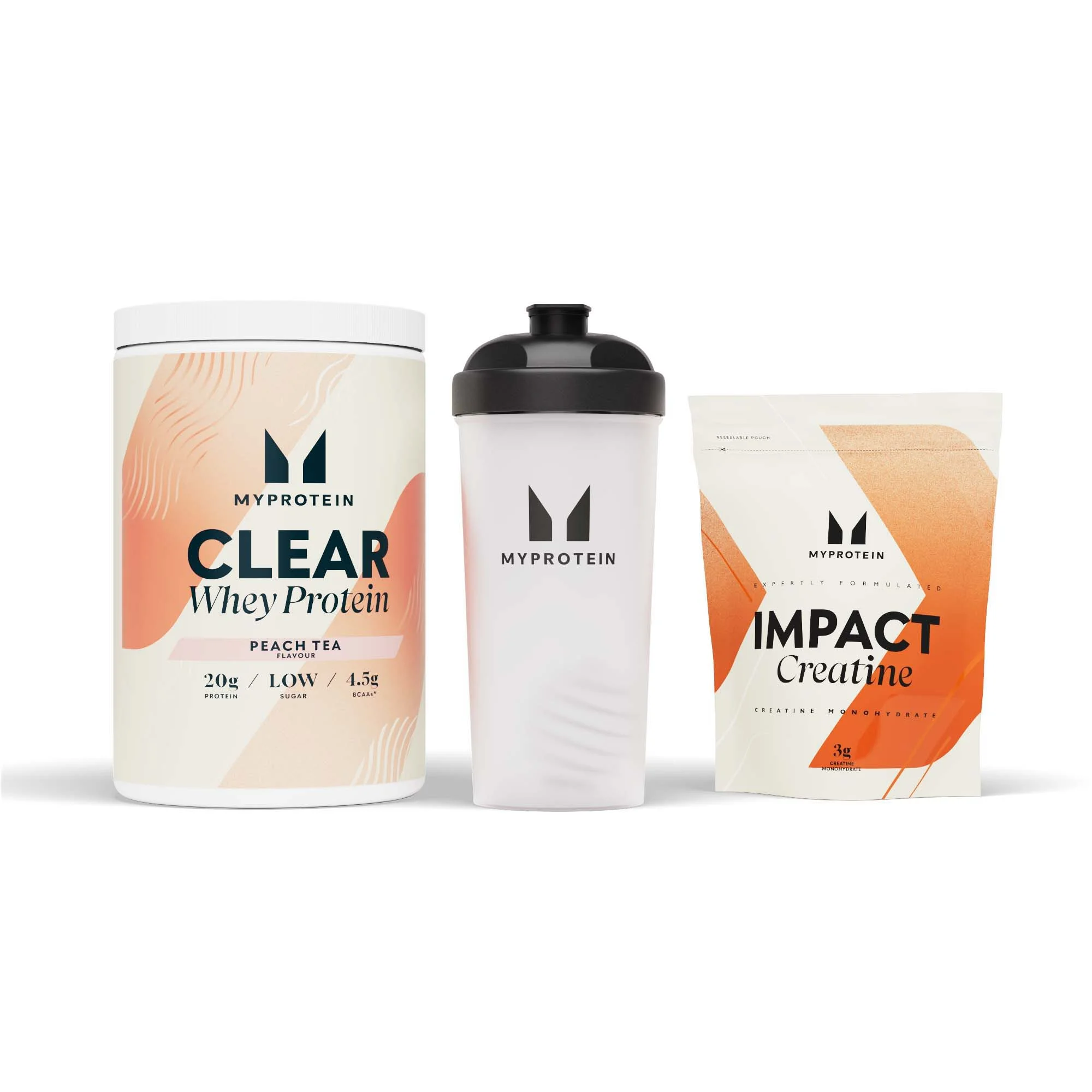 Clear Performance Bundle - Peach Tea - Unflavoured Image 1