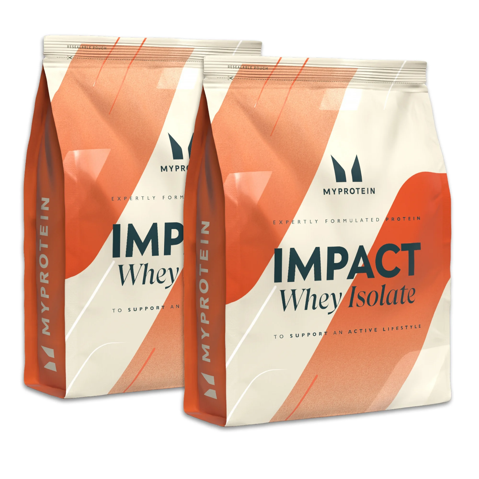 Impact Whey Isolate Mix & Match Twin Pack - Chocolate Caramel - White Chocolate Image 1