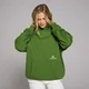 MP Retro Graphic Oversized Hoodie - Dark Pine