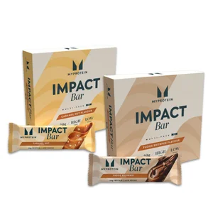 Impact Protein Bar Mix & Match Twin Pack - Flavour 1 Dark Chocolate Sea Salt