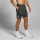 MP Men's Tempo 2 in 1 Shorts - Night Grey