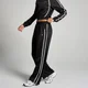 MP Women's Tricot Track Straight Leg Joggers - Black/White