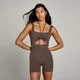 MP Women's Studio Gathered Bodysuit - Chocolate