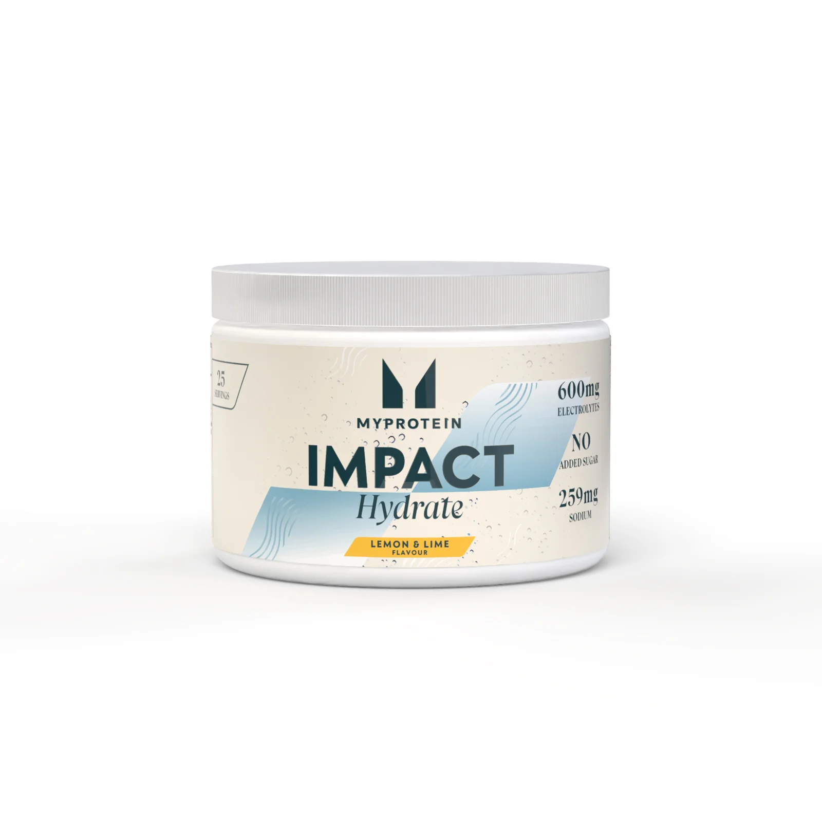 Impact Hydrate - 280G - 25servings - Lemon and Lime Image 1