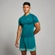 MP Men's Tempo Pillar Graphic Seamless Top - Aqua Teal