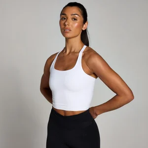 MP Women's Tempo Strappy Racerback Vest - White - Size XS