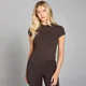MP Women's Tempo Body Fit Short Sleeve T-Shirt - Cocoa