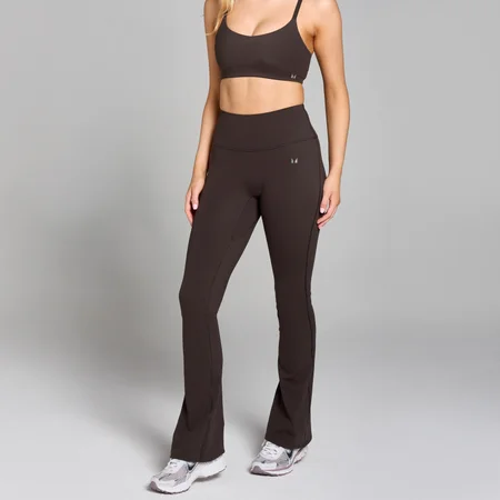 MP Women's Tempo Flared Leggings - Cocoa