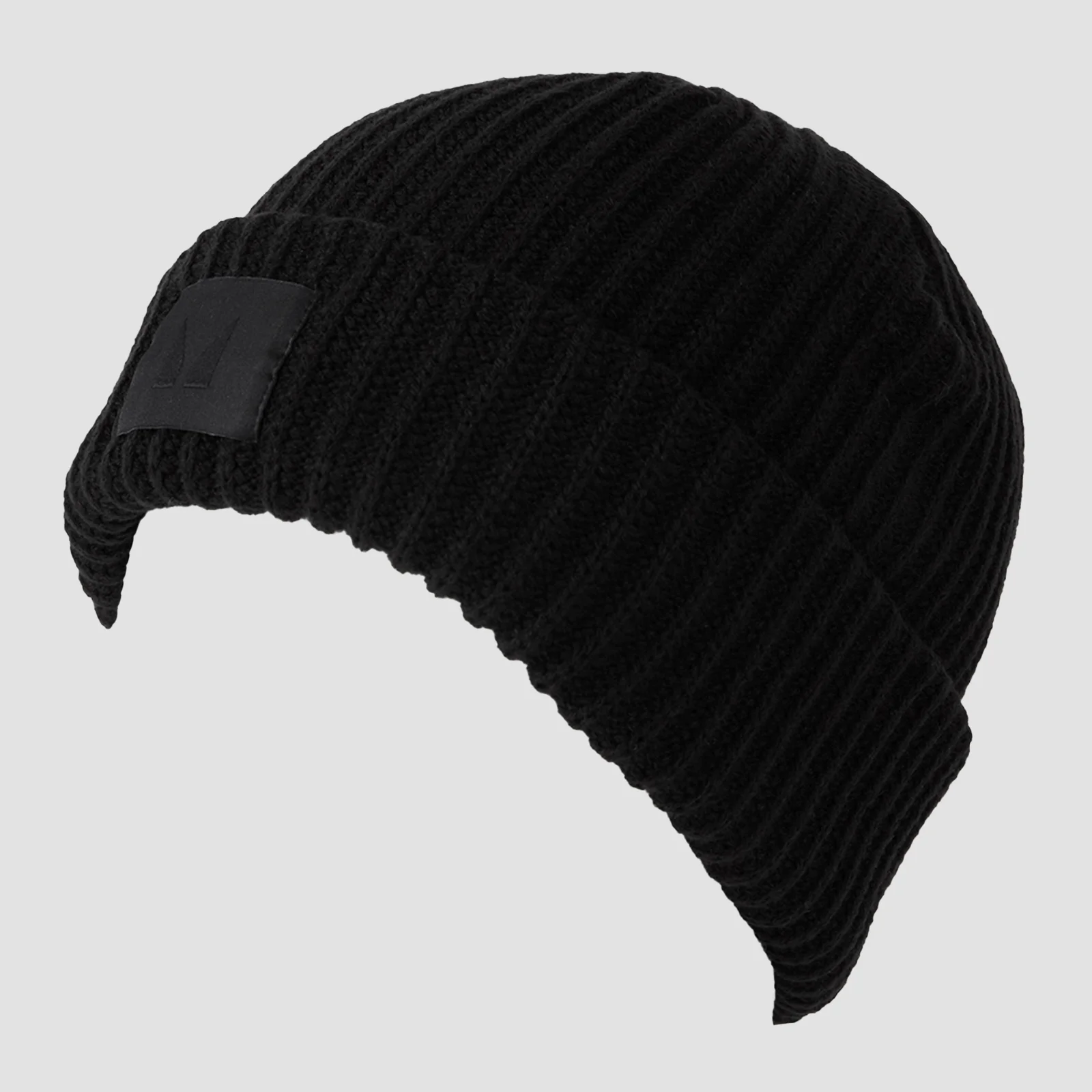 MP Knit Beanie Hat - Black Image 1