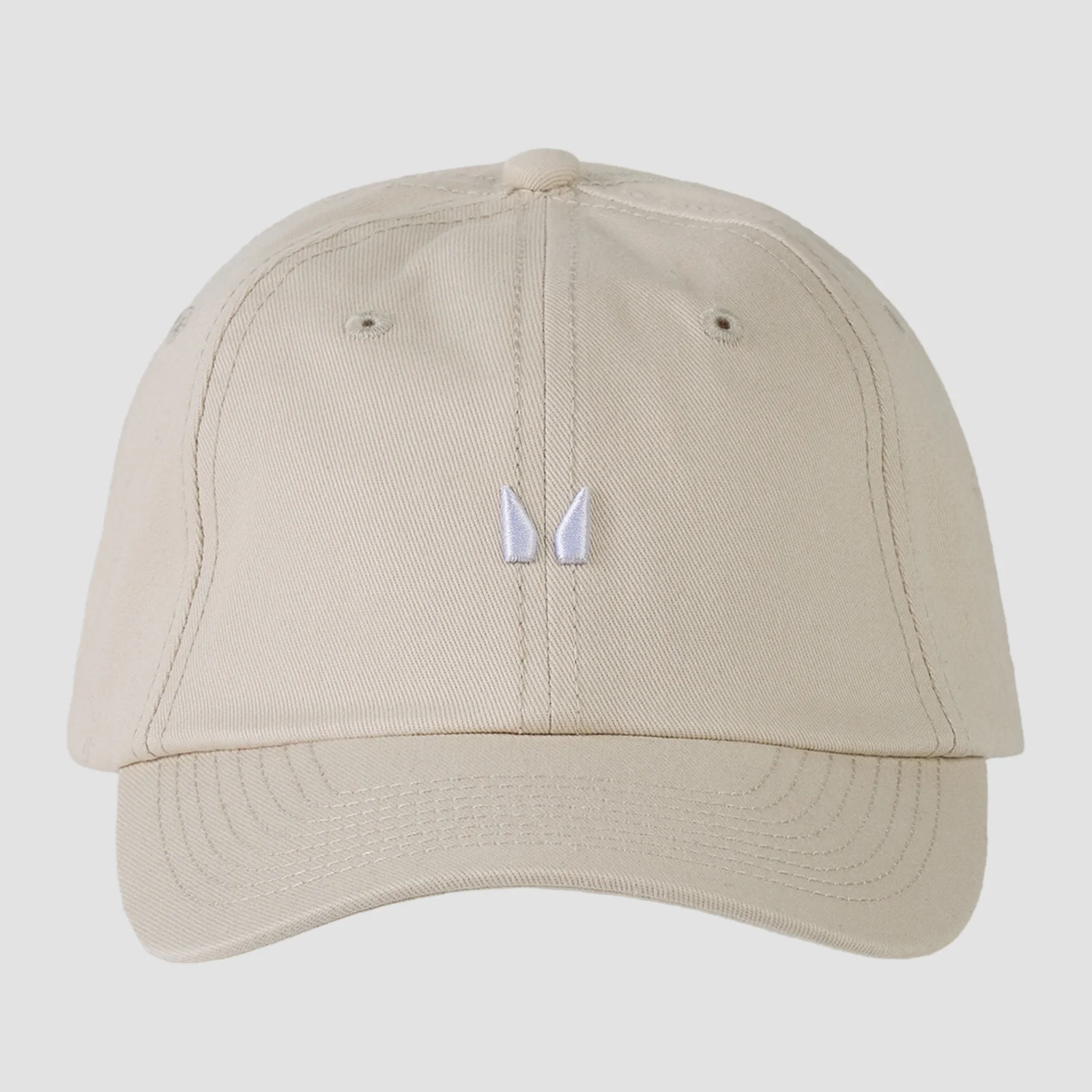 MP Relaxed Fit Baseball Cap - Ecru Image 1