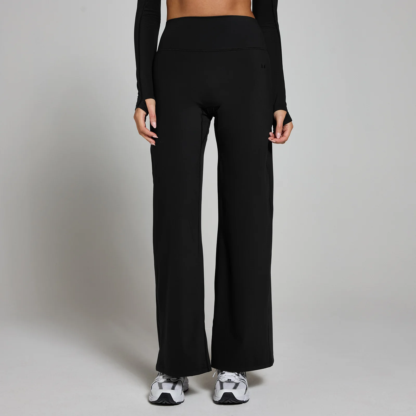 MP Women's Tempo Wide Leg Leggings - Black - XS Image 1