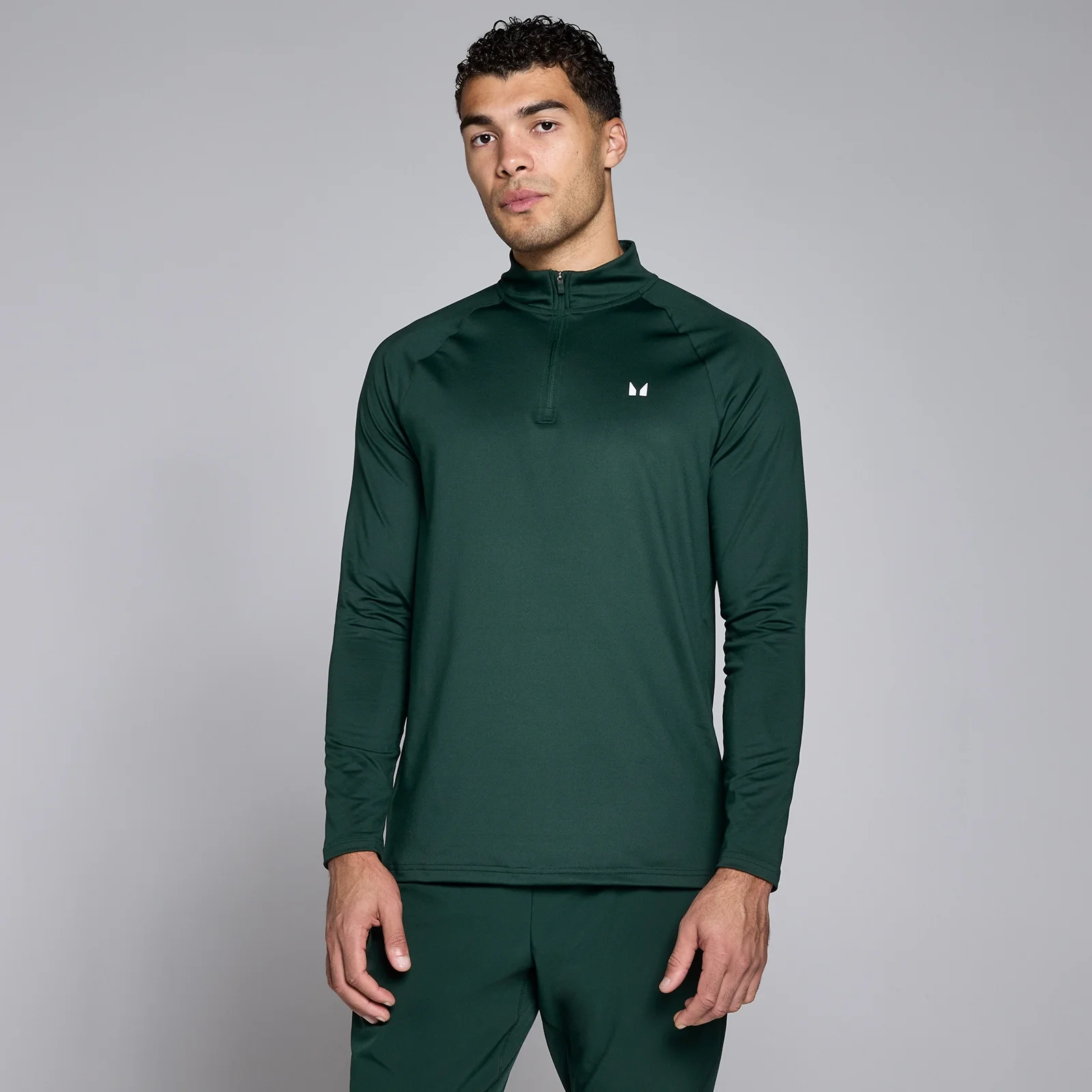 MP Men's Training 1/4 Zip - Dark Emerald - XXL Image 1