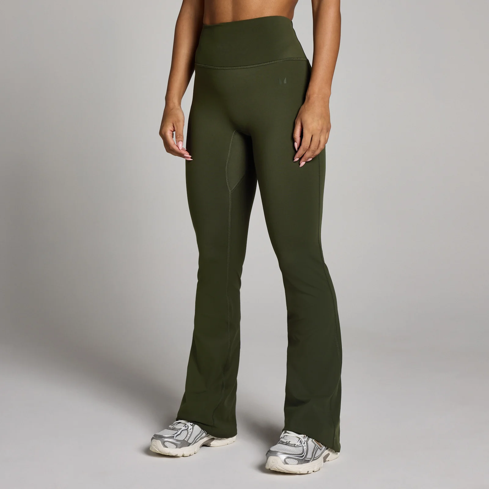 MP Women's Tempo Flared Legging - Forest Green - L Image 1