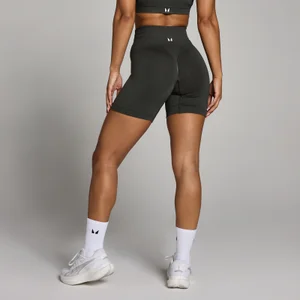 MP Women's Tempo Seamless Scrunch Shorts - Night Grey - Size XS