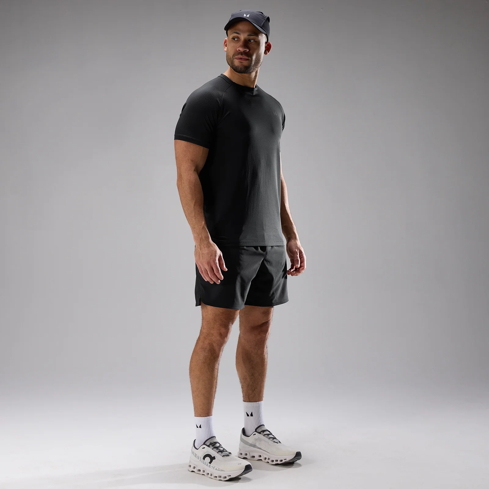 MP Men's Training Ultra Gridded T-Shirt - Black - M Image 3