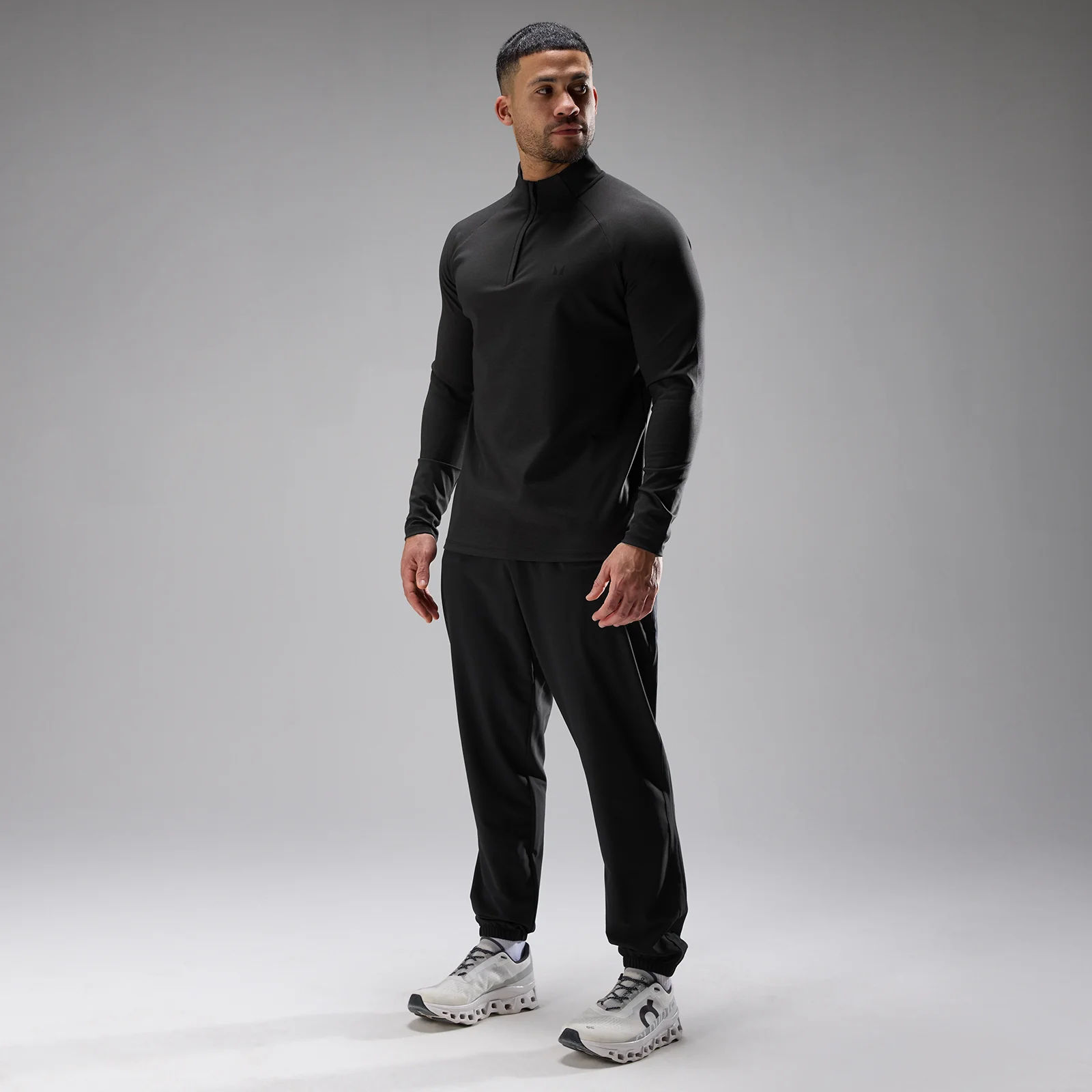 MP Men's Training Ultra Jersey 1/4 Zip - Black - XXL Image 3