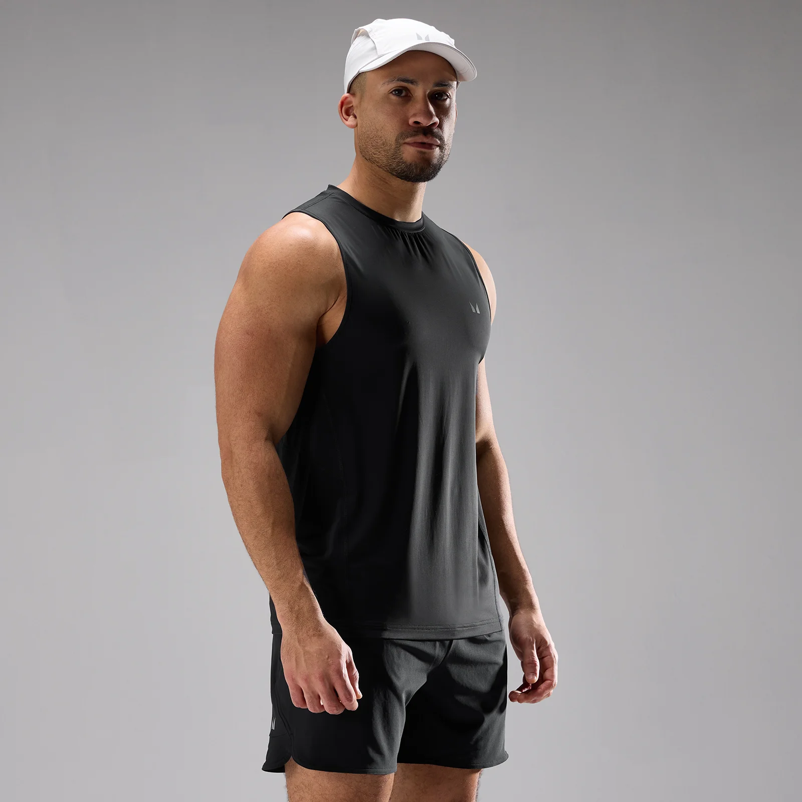 MP Men's Training Ultra Mesh Tank - Black - XS Image 1