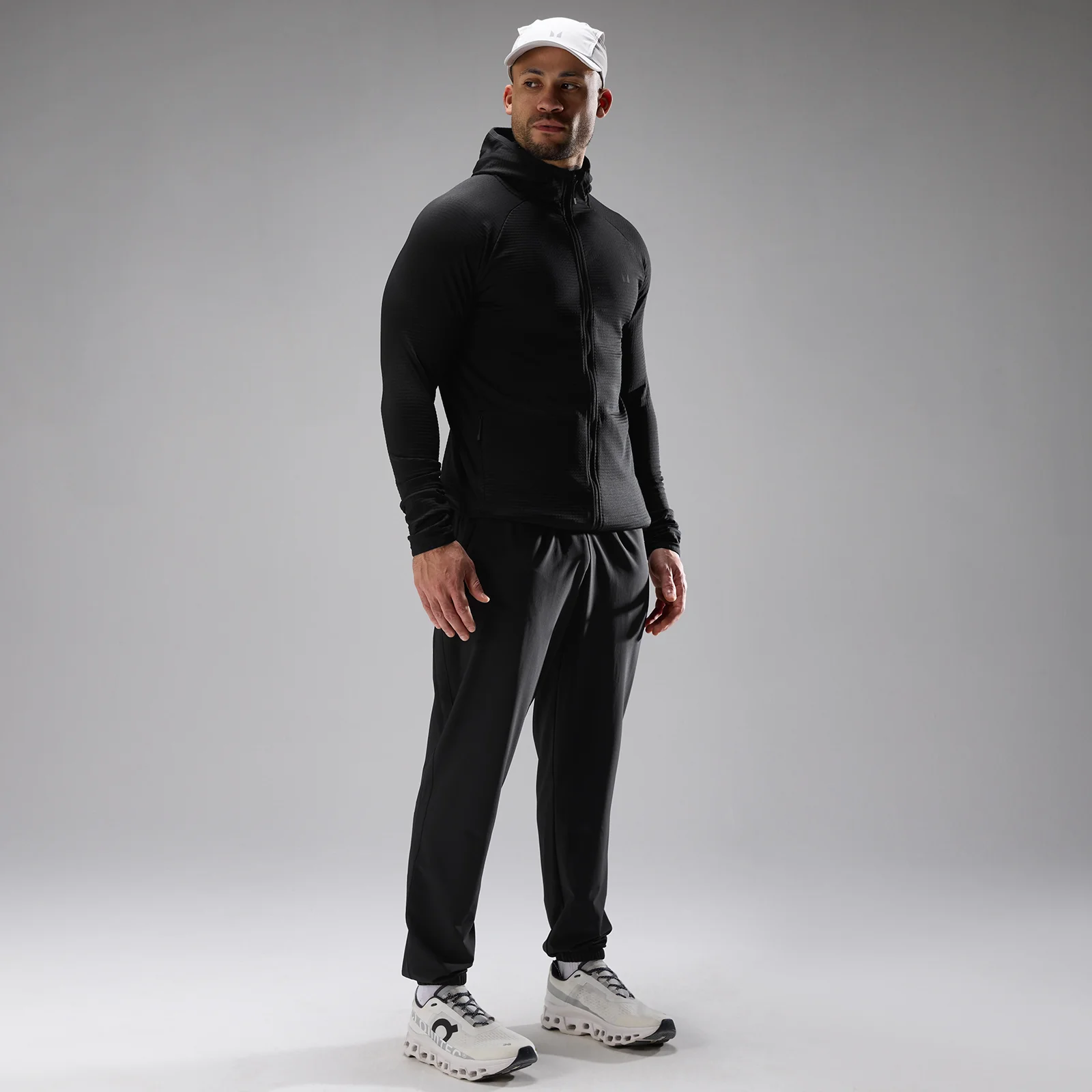 MP Men's Training Ultra Gridded Hoodie - Black - L Image 3