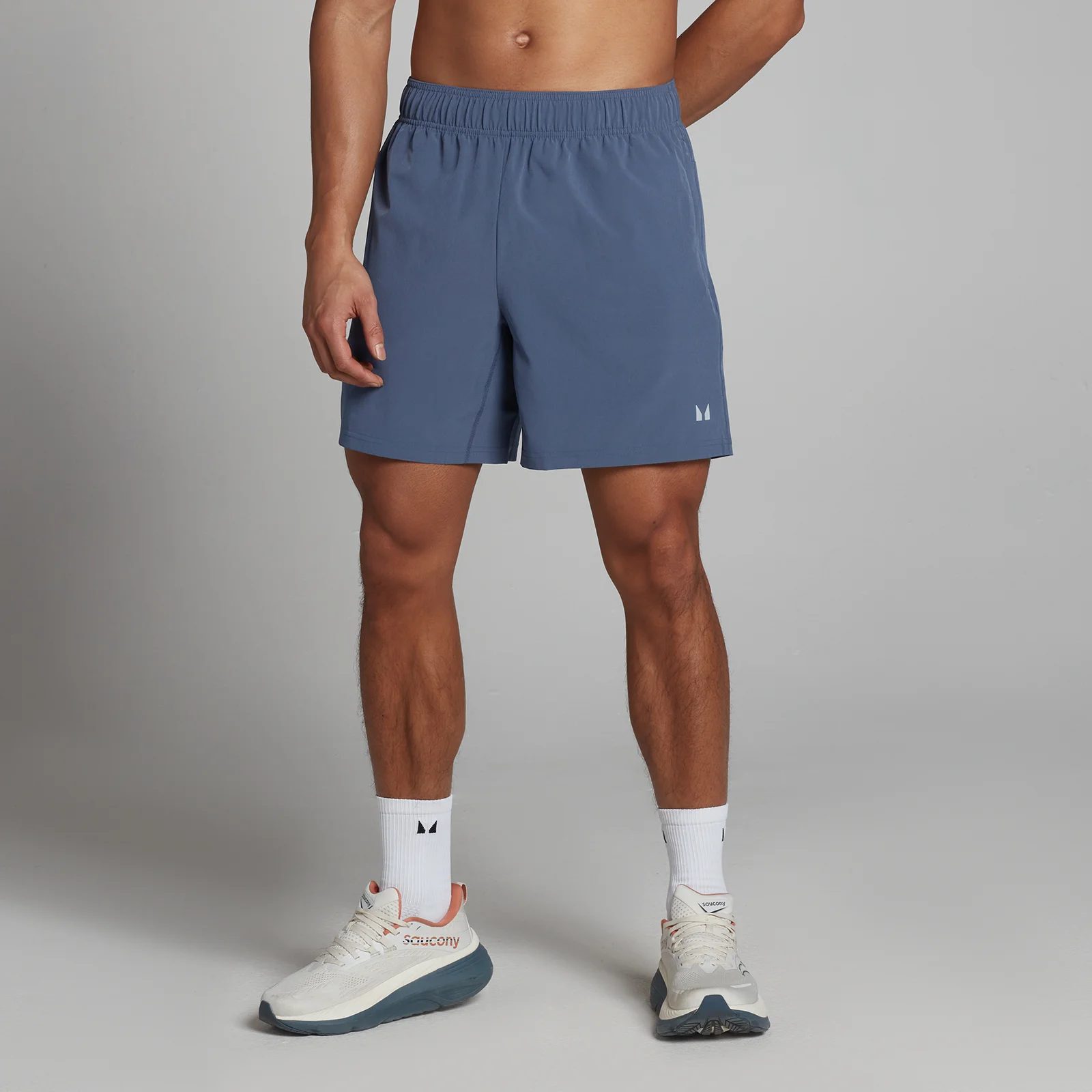MP Men's Training 7" Woven Short - Charcoal Blue - XS Image 1