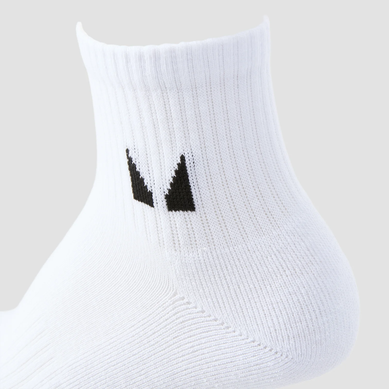 MP Unisex Ankle Socks (5 Pack) - White - UK 6-8 Image 4