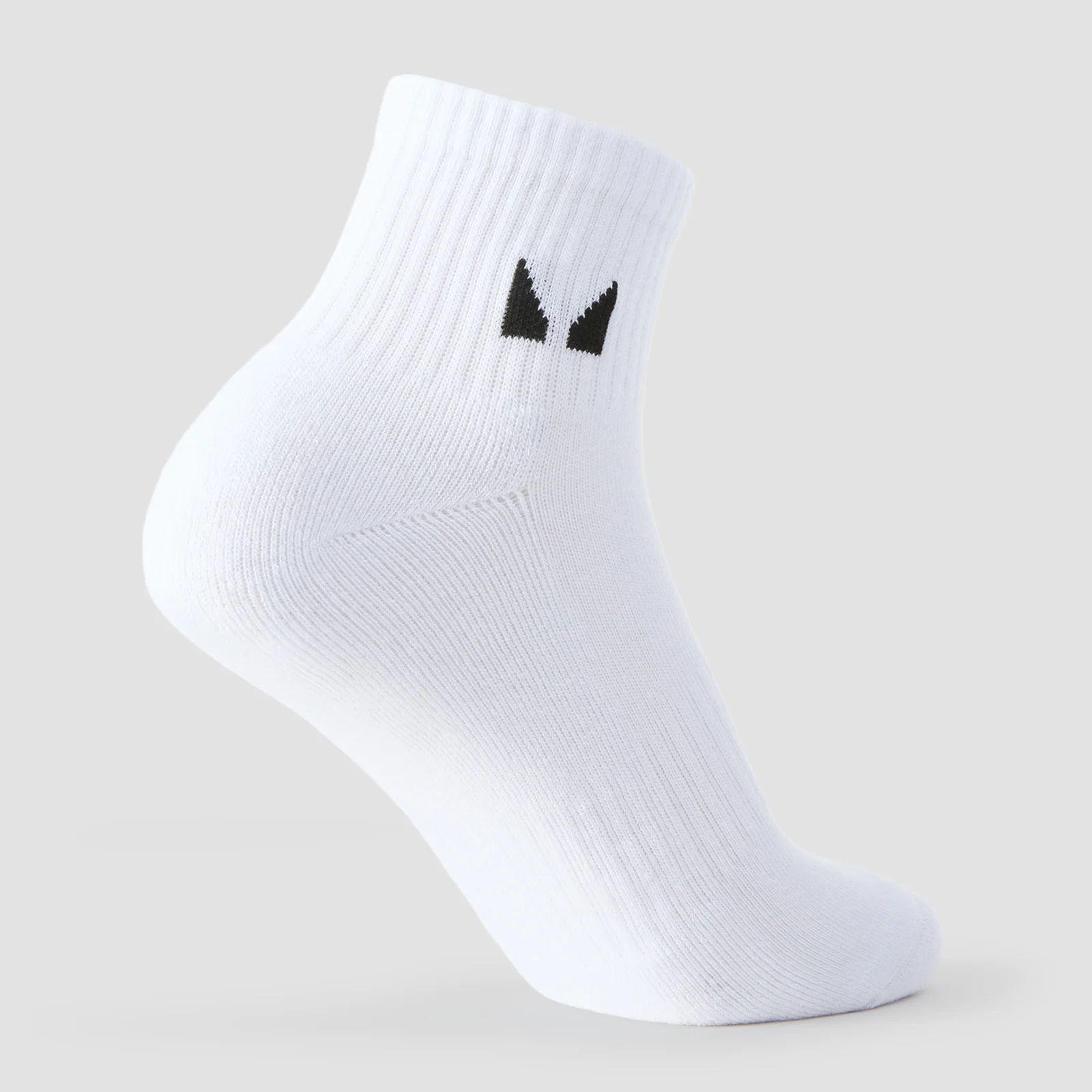 MP Unisex Ankle Socks (5 Pack) - White - UK 6-8 Image 3