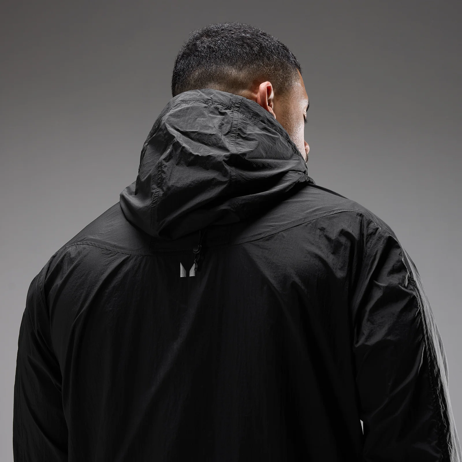 MP Men's Velocity Ultra Lightweight Packable Jacket - Black - XS Image 2