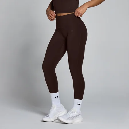 MP Women's Tempo High Waisted Leggings - Cocoa