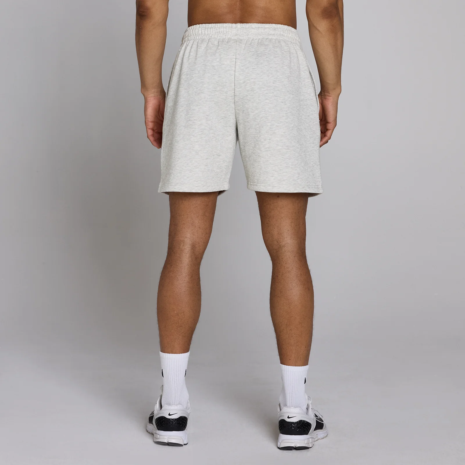 MP Men's Rest Day 7" Sweat Short - Light Grey Marl - XXXL Image 2