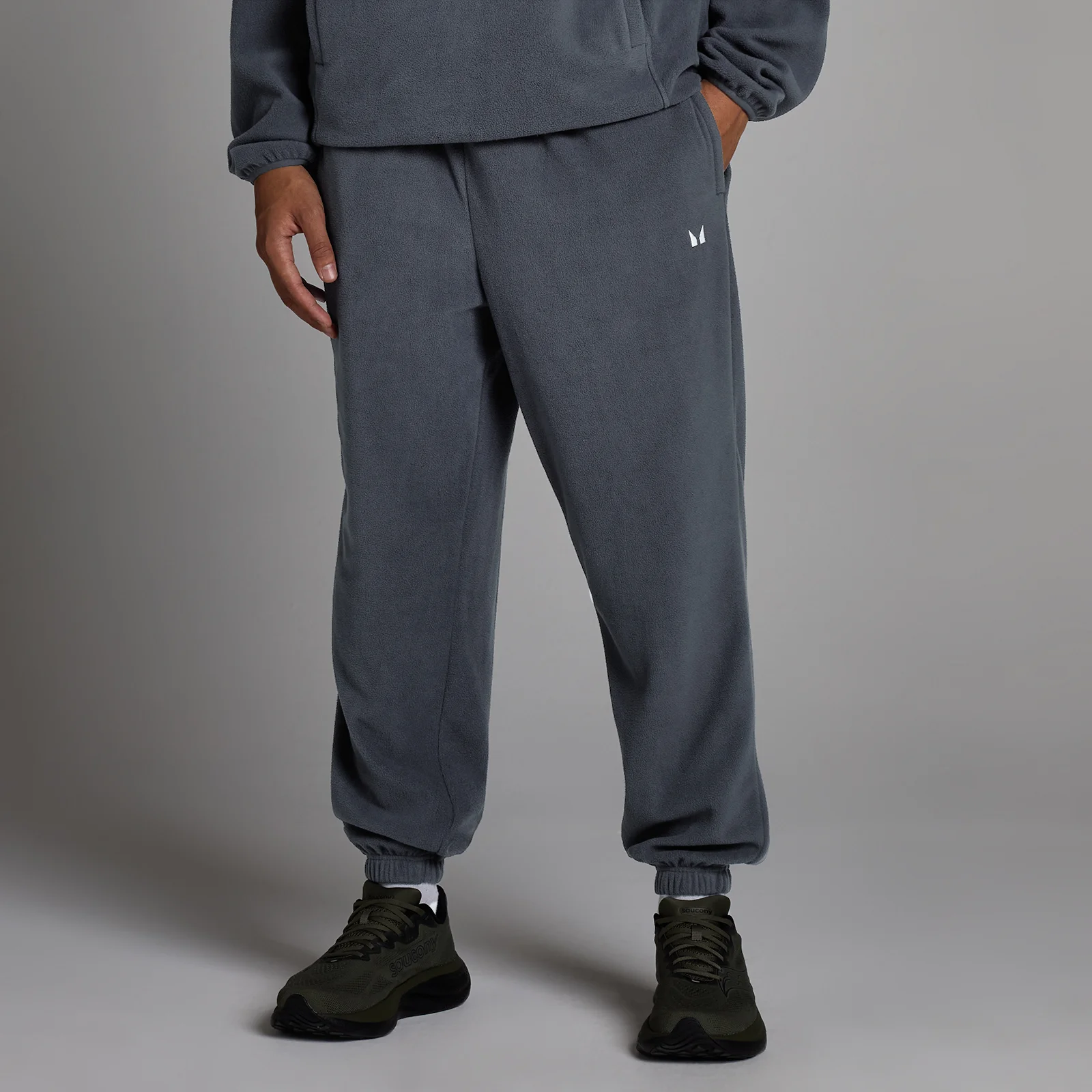 MP Men's Fleece Jogger - Granite - S Image 1