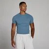 MP Men's Lift Ribbed Muscle Fit T-Shirt - Midnight Slate