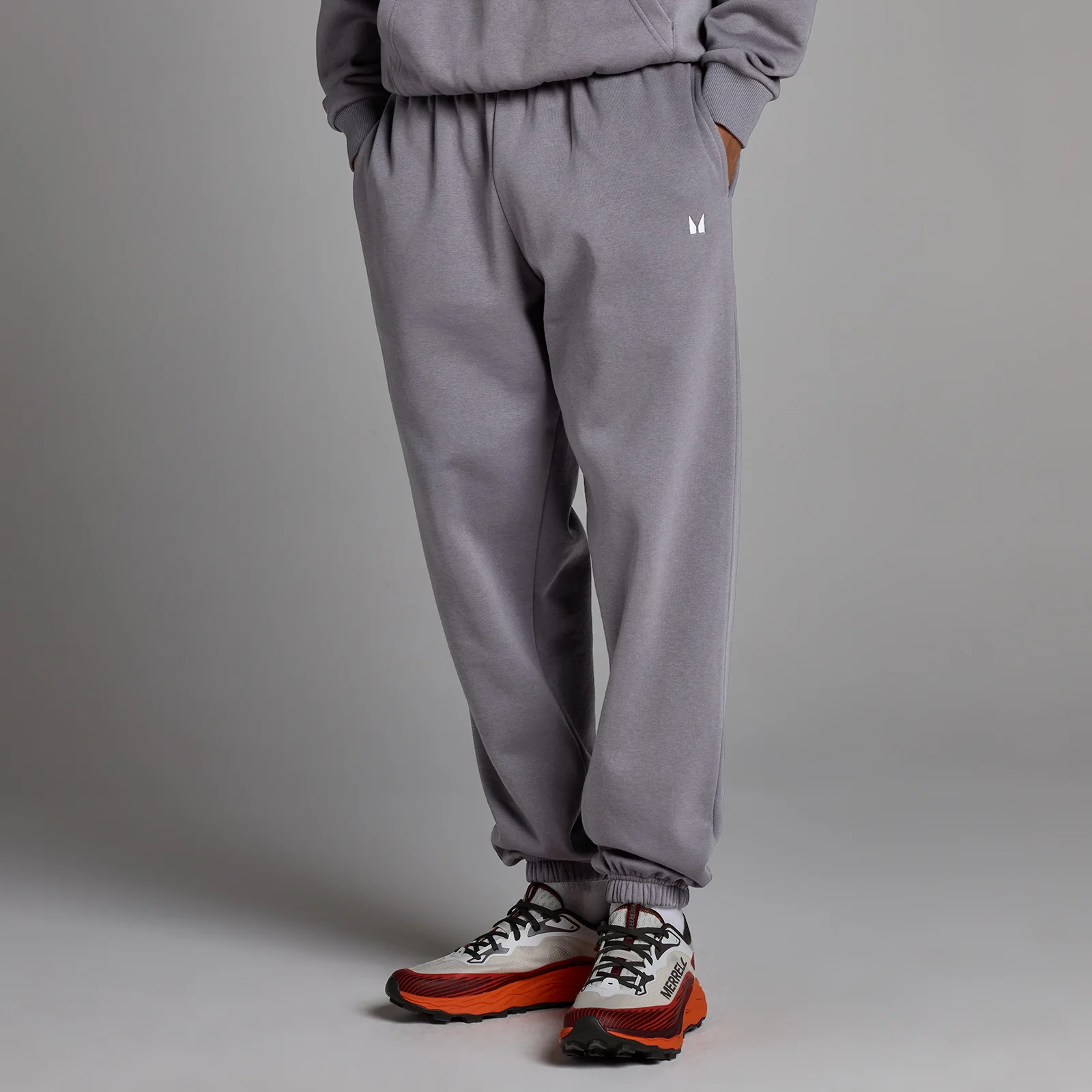 MP Men's Rest Day Oversized Jogger - Dark Heather - XS Image 1