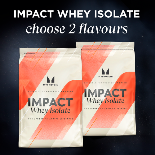 Impact Whey Isolate Twin Pack <br> Was: <strike>$134.99</strike><br>Now: <b>$107.99</b>