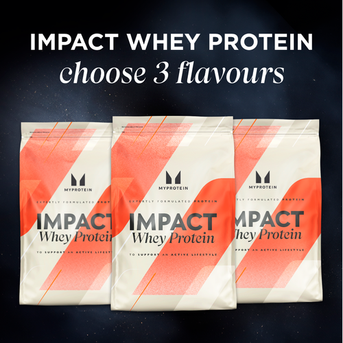 Impact Whey Protein Triple Pack <br> Was: <strike>$159.99</strike><br>Now: <b>$127.99</b>