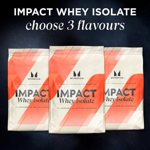 Impact Whey Isolate Triple Pack <br> Was: <strike>$199.99</strike><br>Now: <b>$159.99</b>