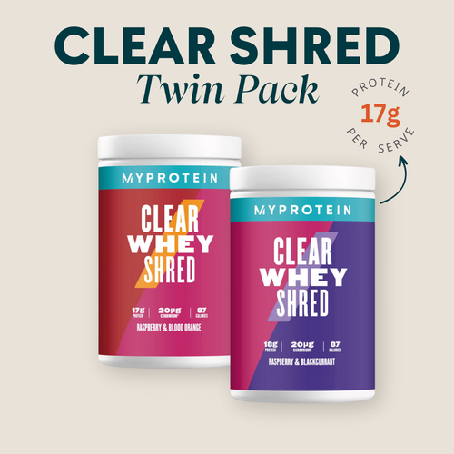 Clear Shred Twin Pack <br>  Was: <strike>$139.99</strike><br>Now: <b>$125.99</b>