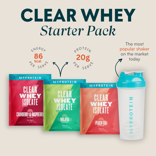 Clear Starter Pack <br>  Was: <strike>$19.99</strike><br>Now: <b>$13.49</b>